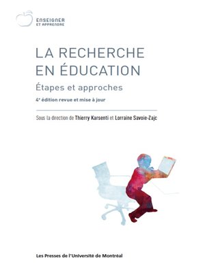 cover image of La recherche en éducation